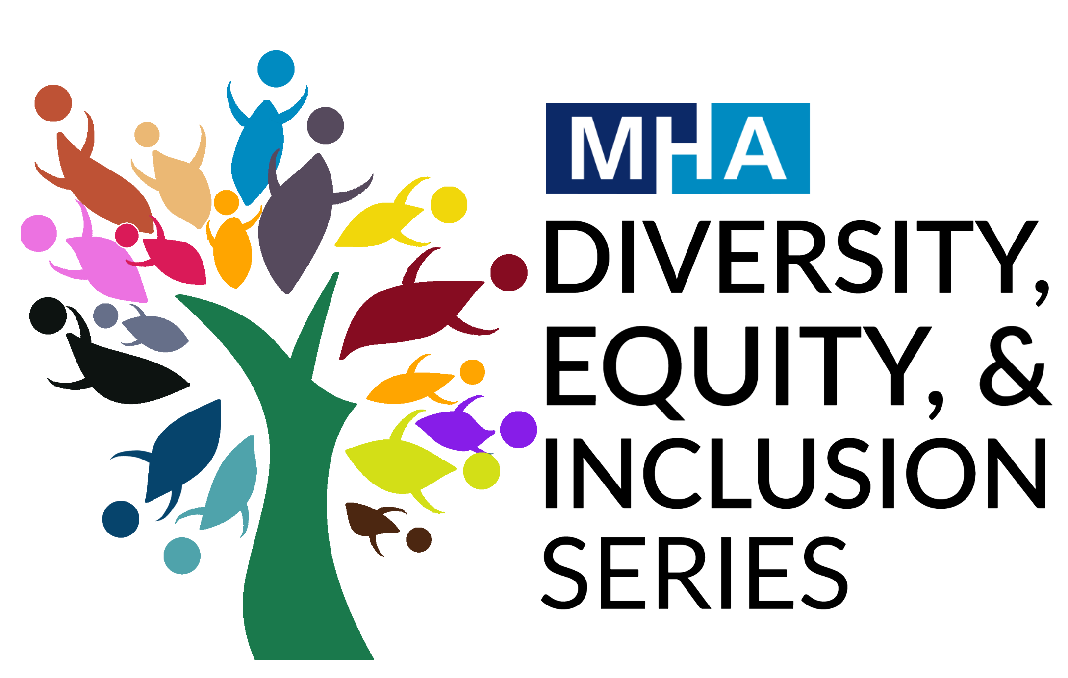 Logo for MHA's DEI series