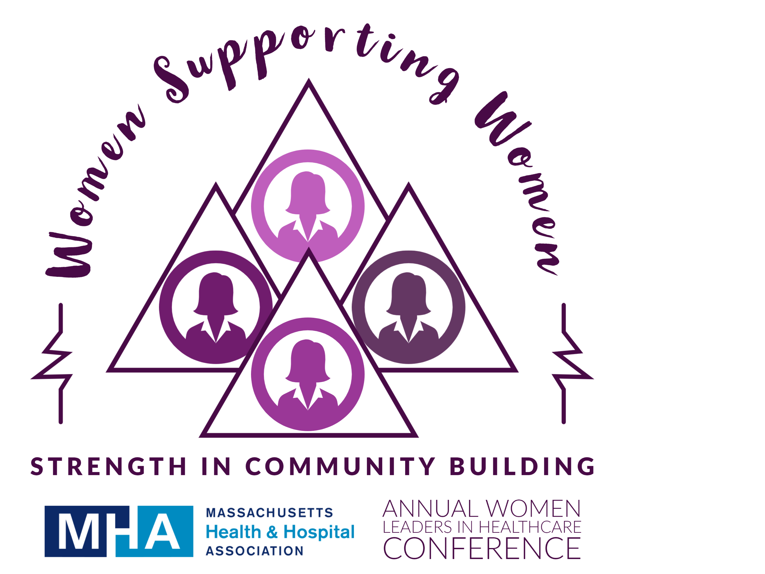 A logo for MHA's Women's Conference