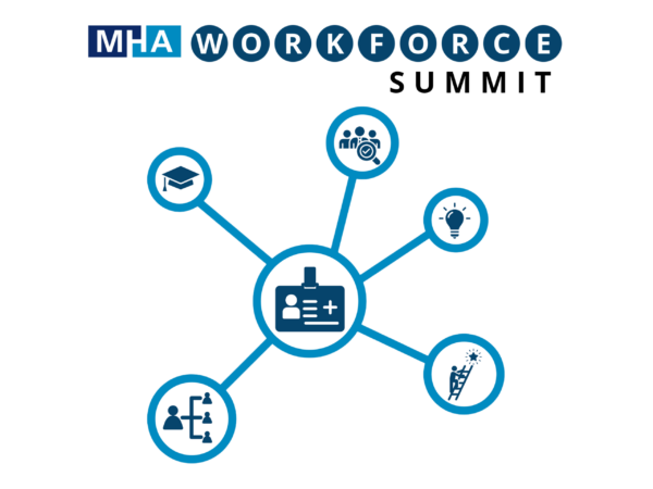Logo for MHA's workforce summit